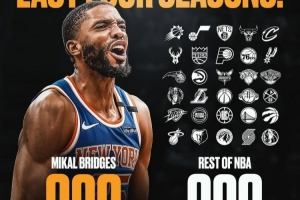 九游娱乐下载-铁人！大桥近4个赛季全勤&amp;打了329场比赛 比NBA各队都要多1场